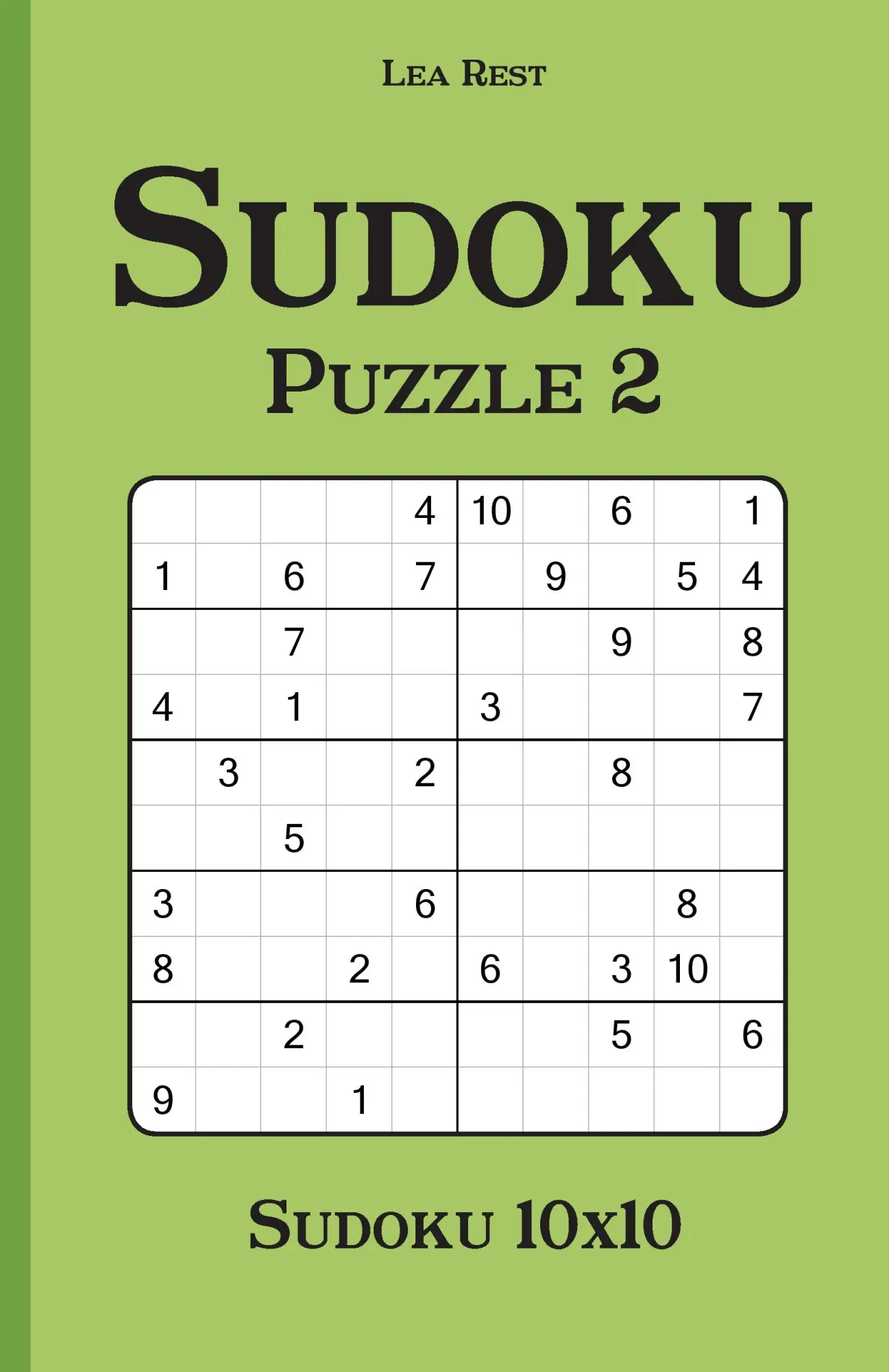 Cover: 9783954976379 | Sudoku Puzzle 2 | Sudoku 10x10 | Lea Rest | Taschenbuch | 116 S.