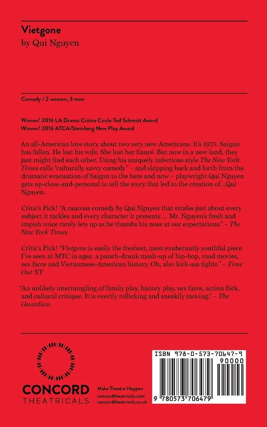 Rückseite: 9780573706479 | Vietgone | Qui Nguyen | Taschenbuch | Kartoniert / Broschiert | 2018