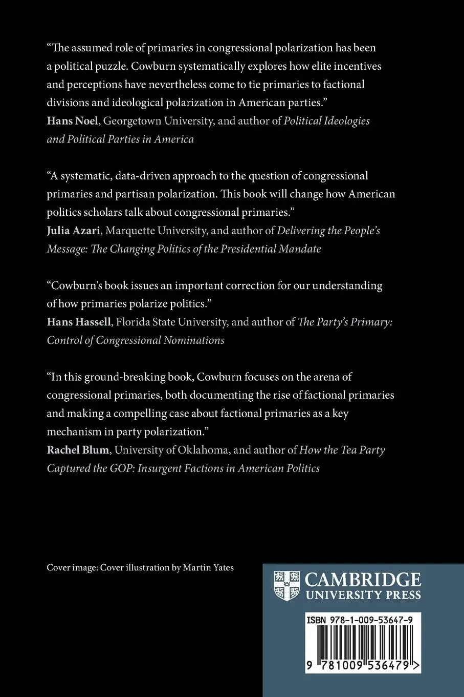 Rückseite: 9781009536479 | Party Transformation in Congressional Primaries | Mike Cowburn | Buch
