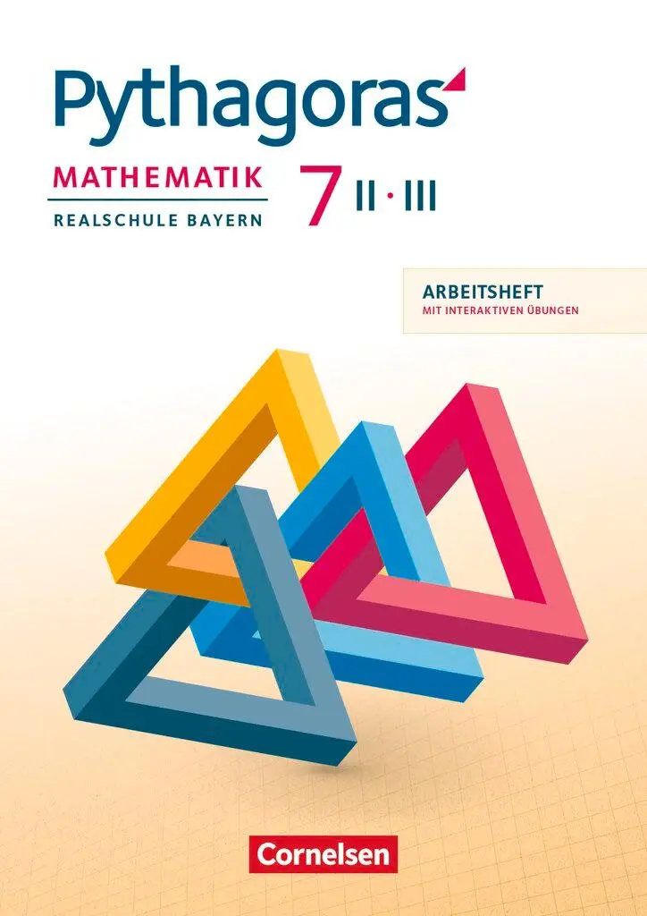 Cover: 9783060416479 | Pythagoras 7. Jahrgangsstufe (WPF II/III) - Realschule Bayern -...