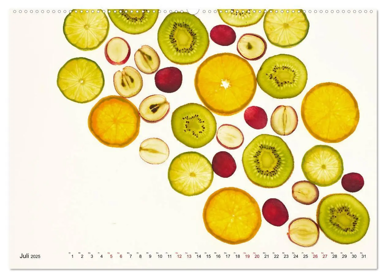 Bild: 9783435346479 | VEGETARISCHER QUERSCHNITT (hochwertiger Premium Wandkalender 2025...