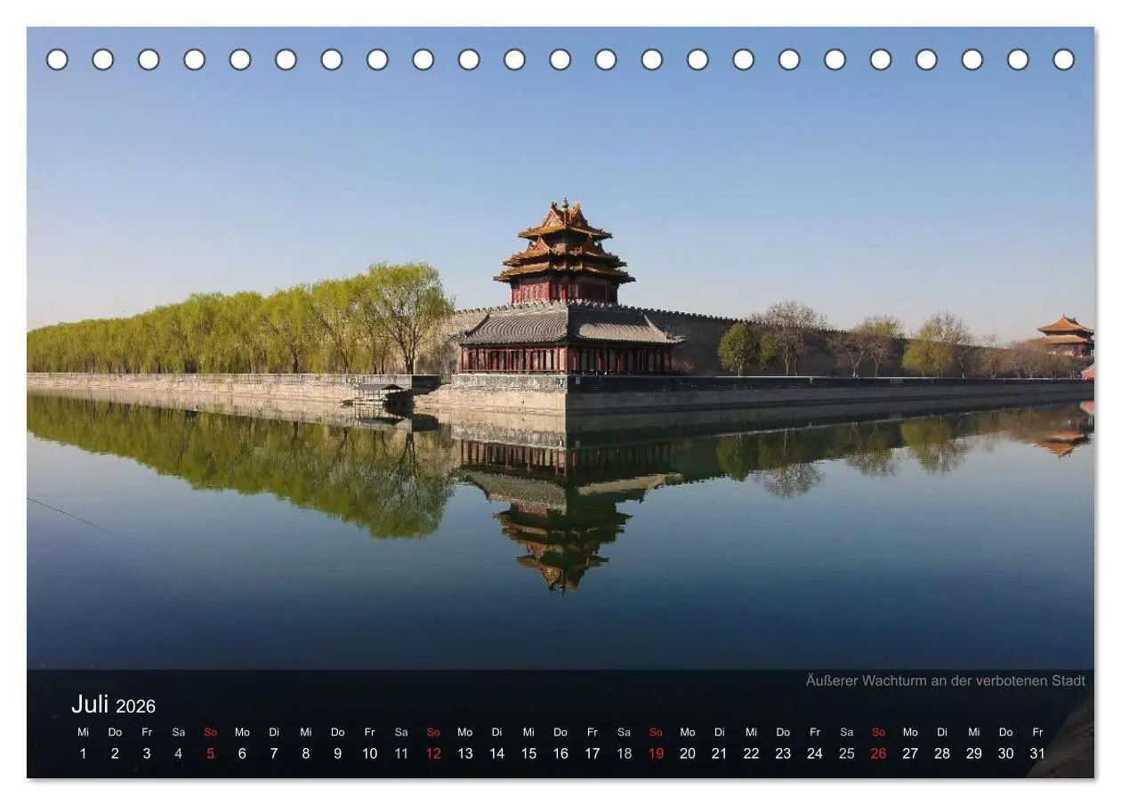 Bild: 9783516146479 | Erlebe China (Tischkalender 2026 DIN A5 quer), CALVENDO Monatskalender