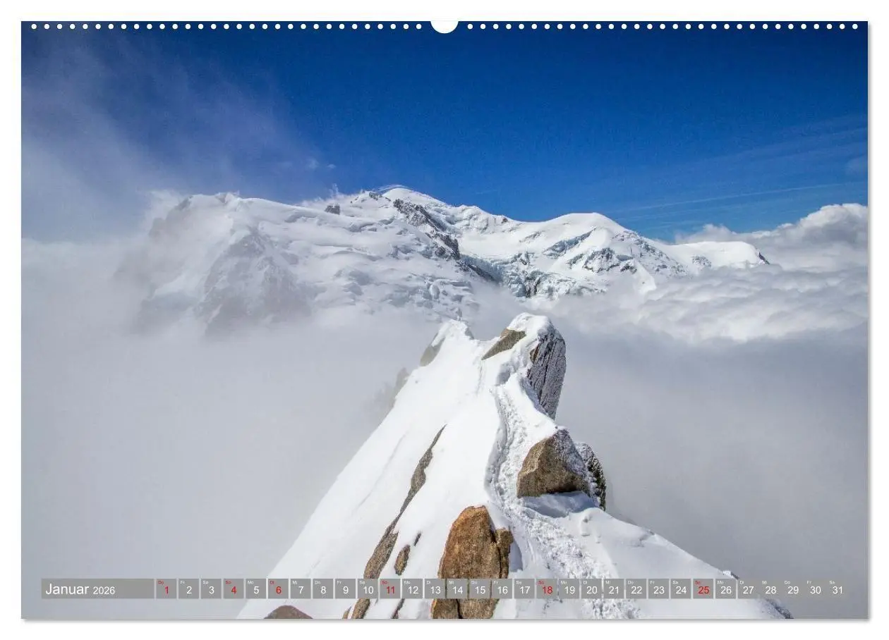 Bild: 9783516696479 | Mont Blanc - Krone der Alpen (Wandkalender 2026 DIN A2 quer),...