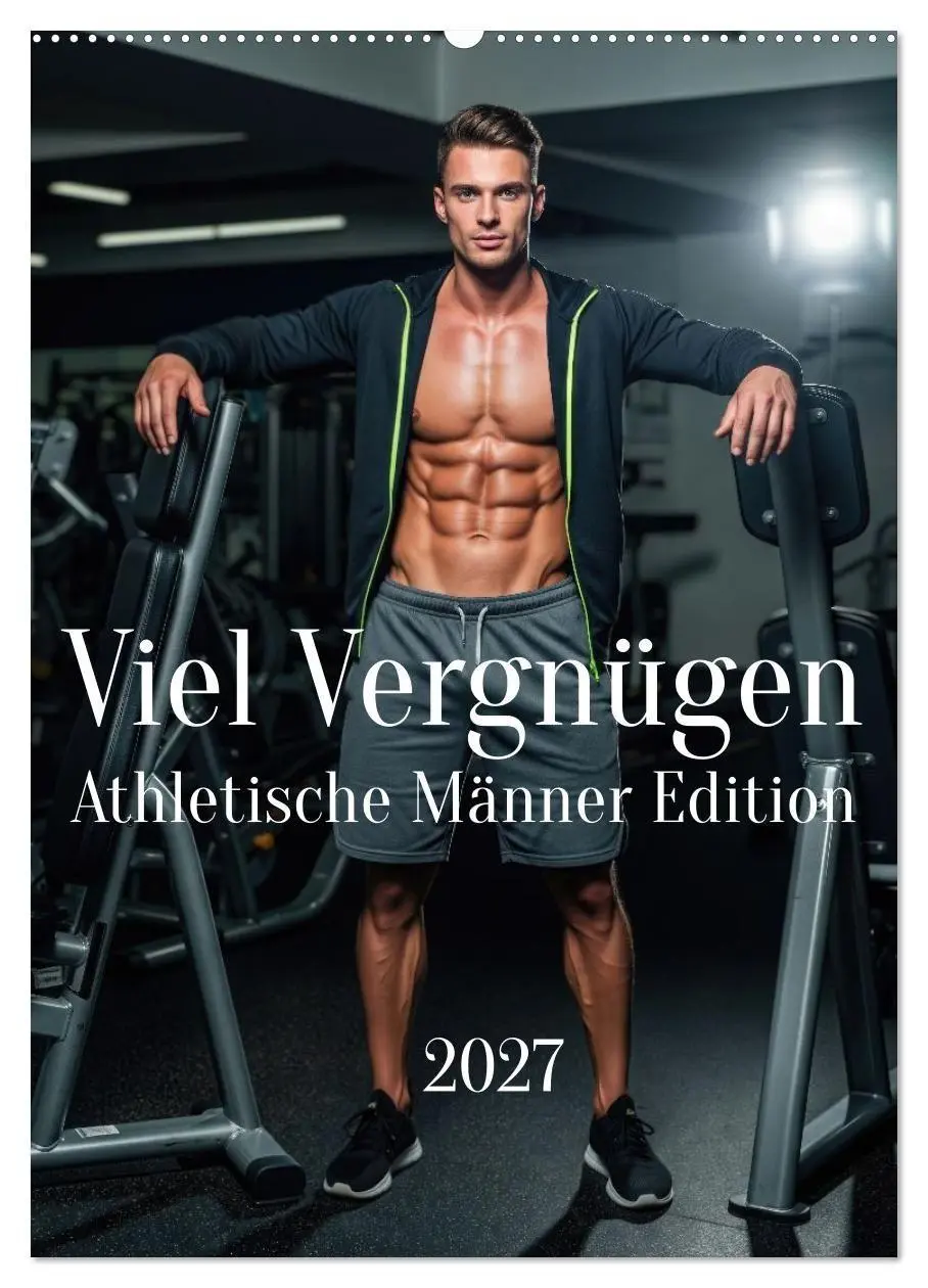 Cover: 9783516836479 | Viel Vergnügen - Athletische Männer Edition (Wandkalender 2027 DIN...
