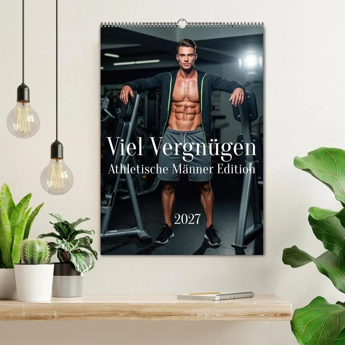 Bild: 9783516836479 | Viel Vergnügen - Athletische Männer Edition (Wandkalender 2027 DIN...