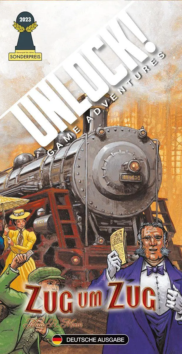 Cover: 3558380106579 | Unlock! Game Adventures: Zug um Zug | Thomas Cauët (u. a.) | Spiel