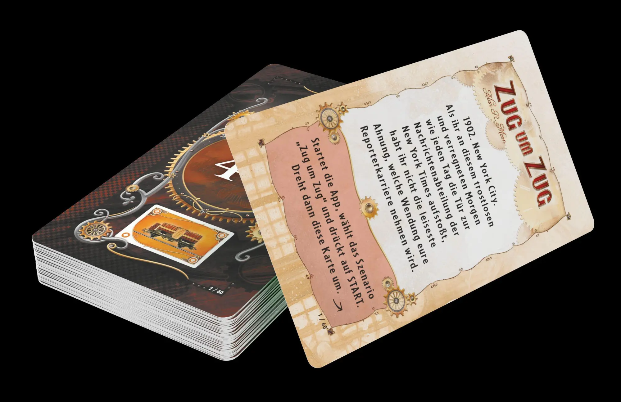 Bild: 3558380106579 | Unlock! Game Adventures: Zug um Zug | Thomas Cauët (u. a.) | Spiel