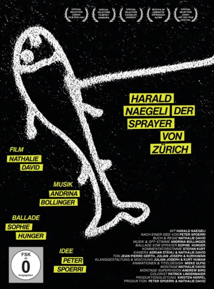 Harald Naegeli - Der Sprayer,1 DVD