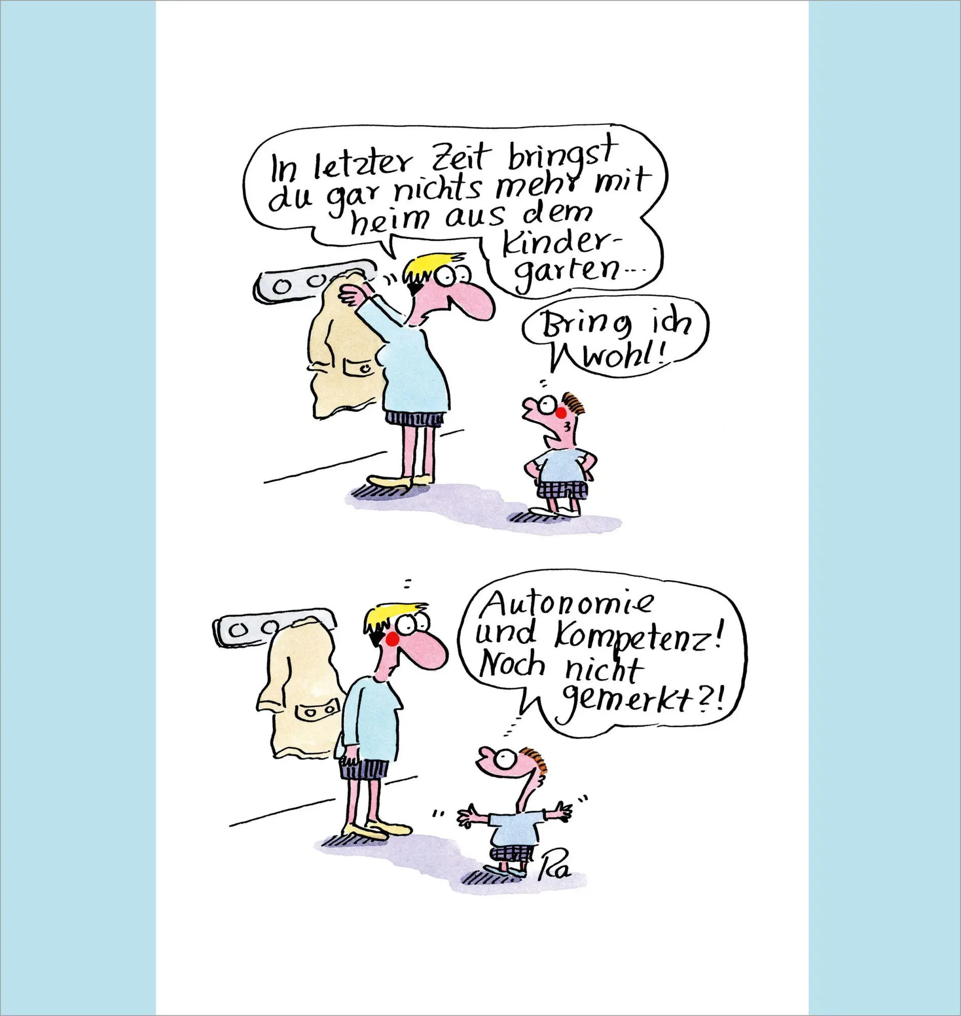 Bild: 4040808036579 | Kita-Cartoons. Der Immer-Jetzt-Kalender | Renate Alf | Kalender