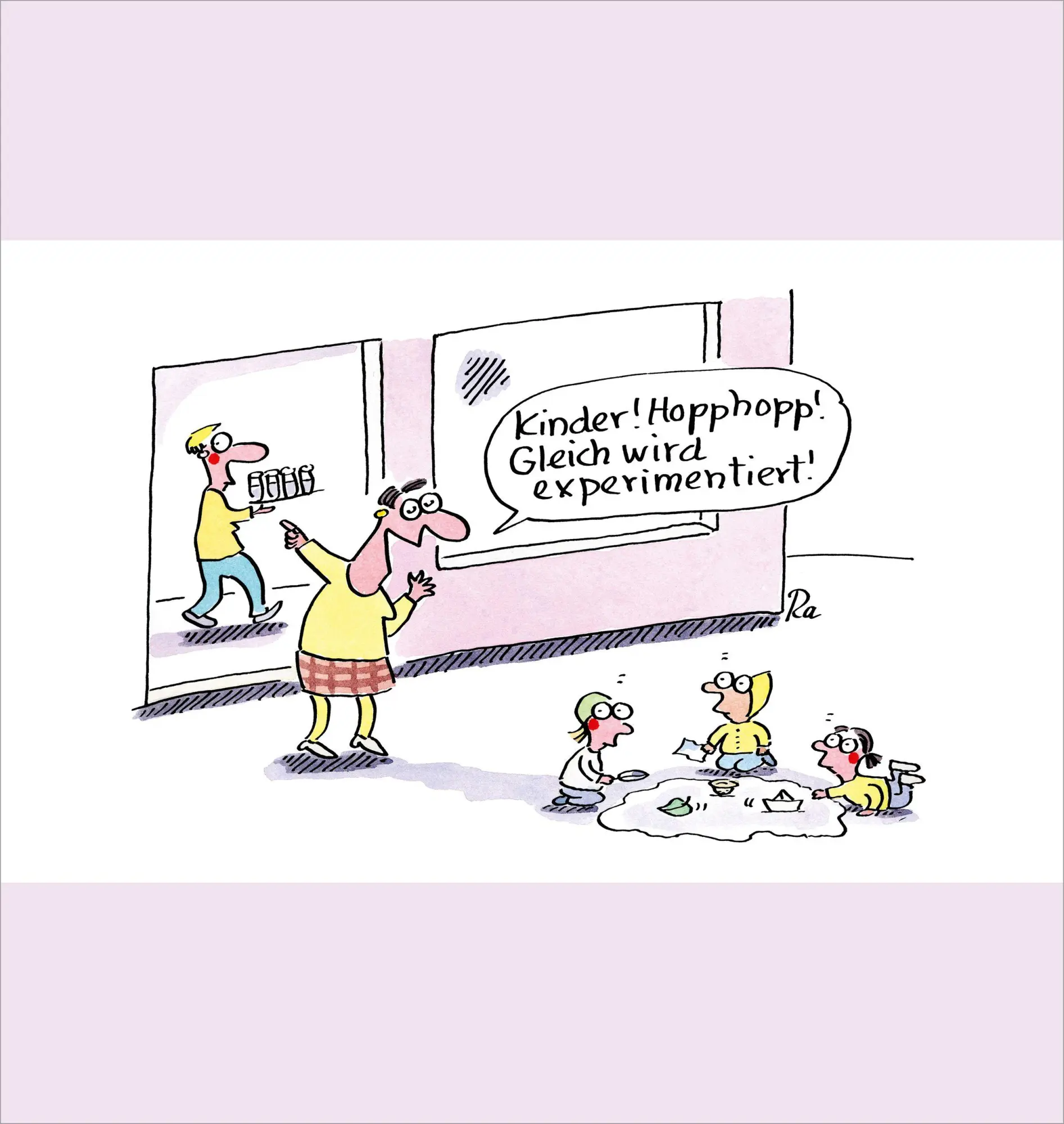 Bild: 4040808036579 | Kita-Cartoons. Der Immer-Jetzt-Kalender | Renate Alf | Kalender