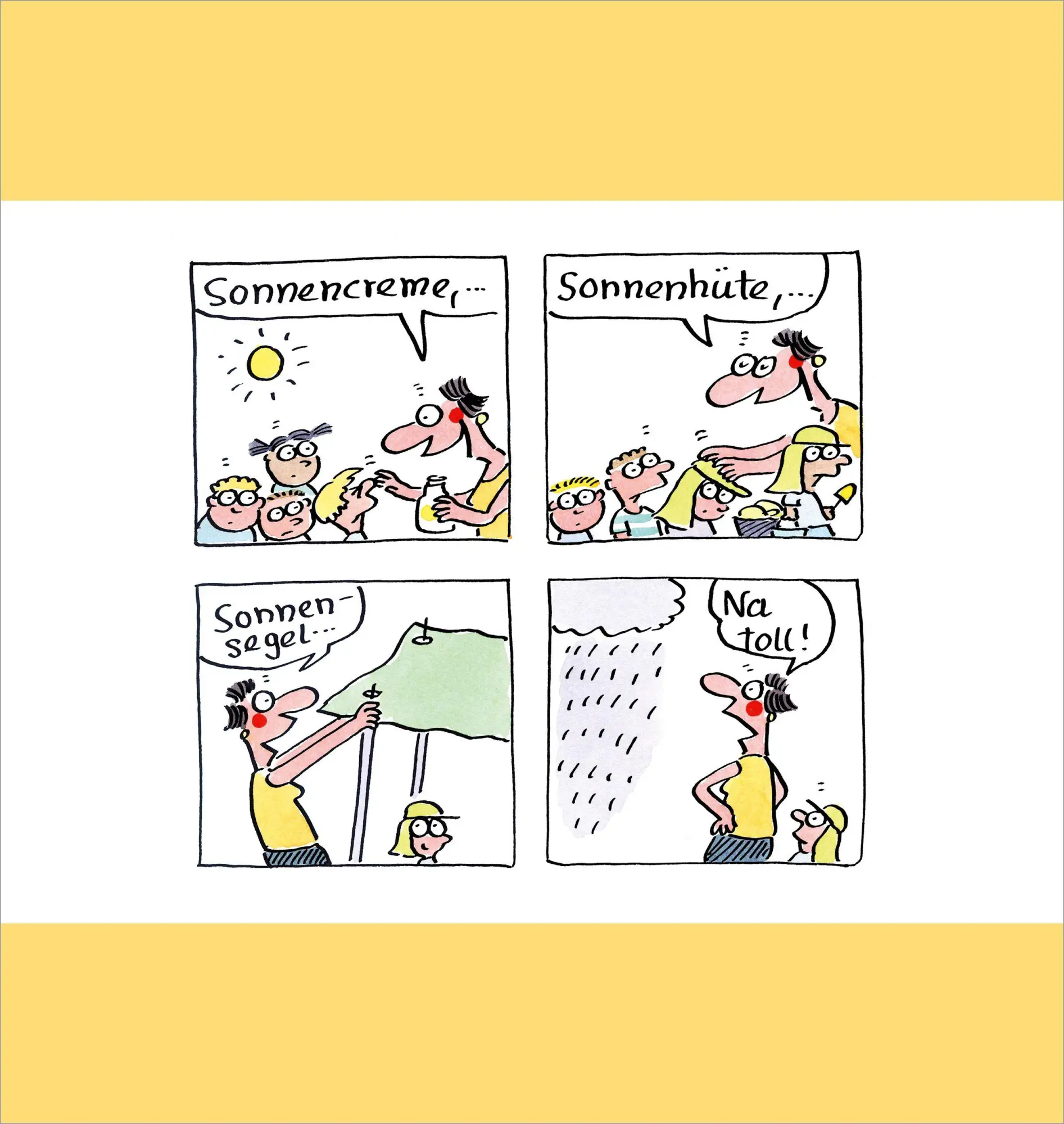Bild: 4040808036579 | Kita-Cartoons. Der Immer-Jetzt-Kalender | Renate Alf | Kalender