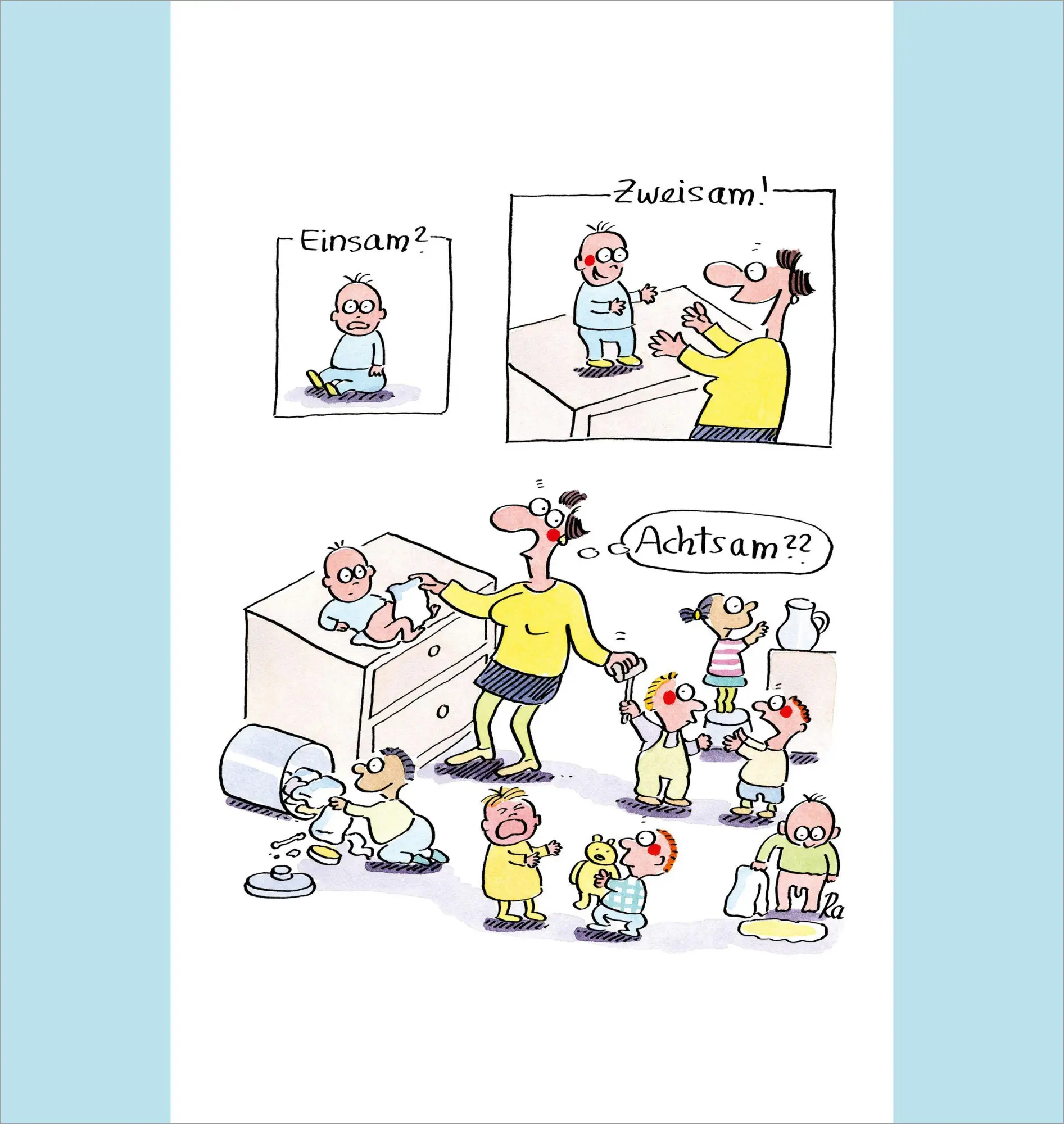 Bild: 4040808036579 | Kita-Cartoons. Der Immer-Jetzt-Kalender | Renate Alf | Kalender