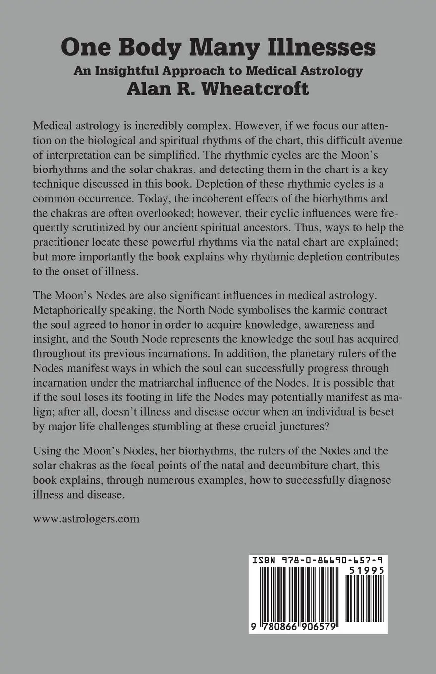 Rückseite: 9780866906579 | One Body Many Illnesses | Alan Wheatcroft | Taschenbuch | Englisch