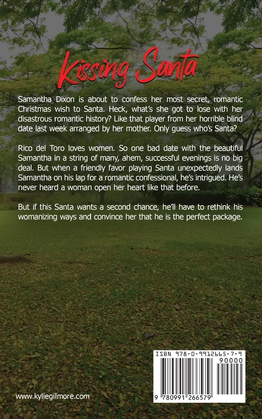 Rückseite: 9780991266579 | Kissing Santa | Kylie Gilmore | Taschenbuch | Clover Park | Englisch