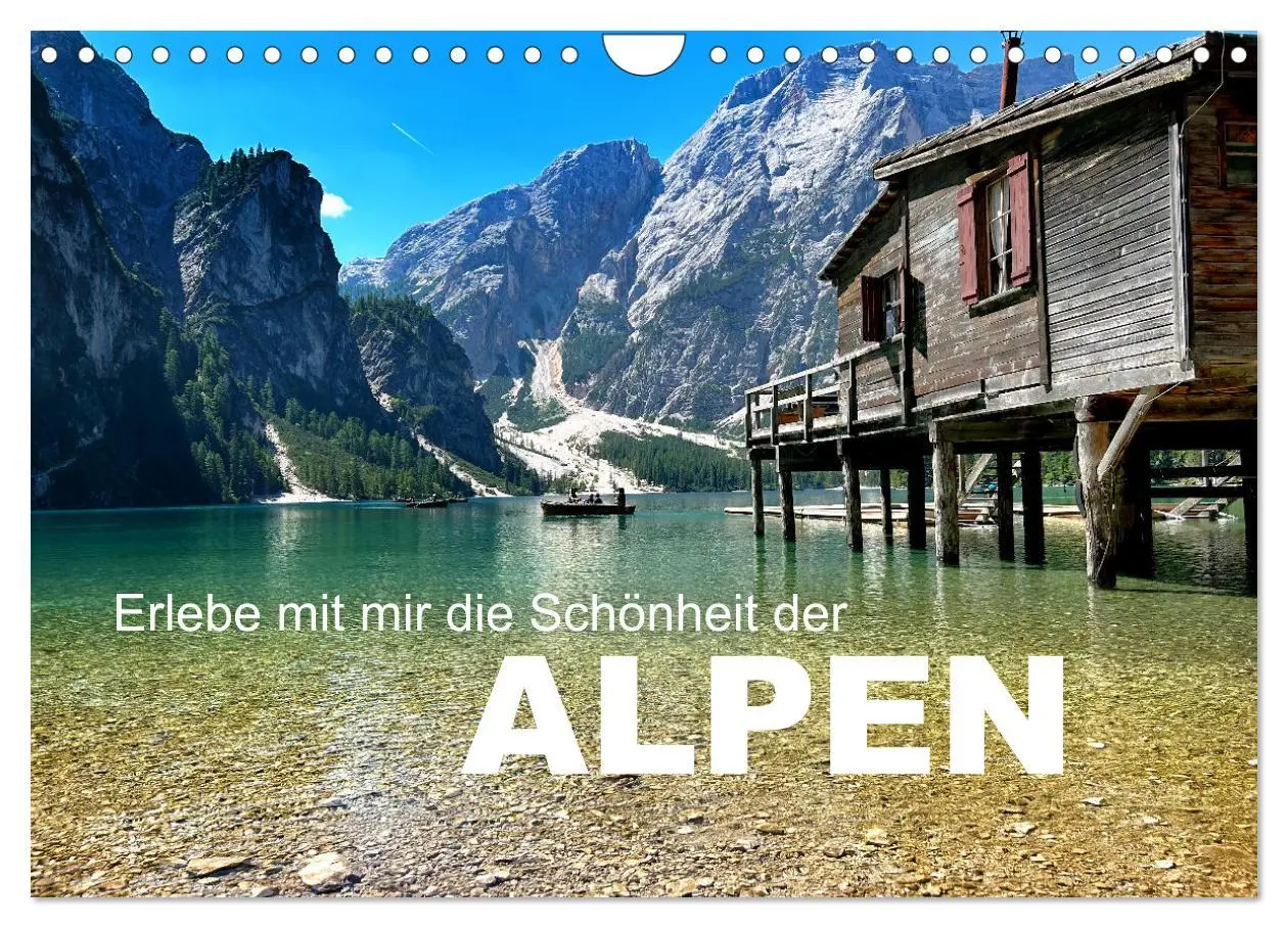 Cover: 9783457356579 | Erlebe mit mir die Schönheit der Alpen (Wandkalender 2026 DIN A4...