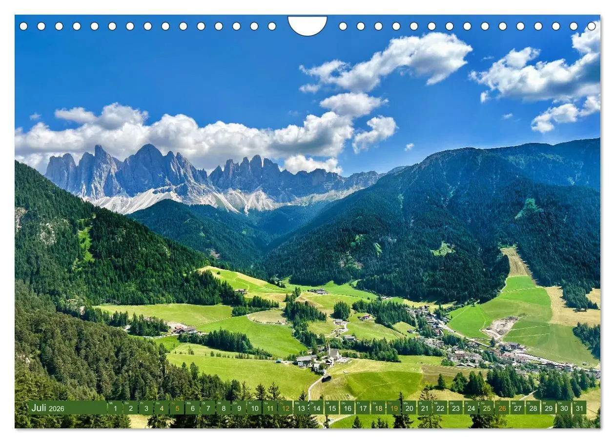 Bild: 9783457356579 | Erlebe mit mir die Schönheit der Alpen (Wandkalender 2026 DIN A4...
