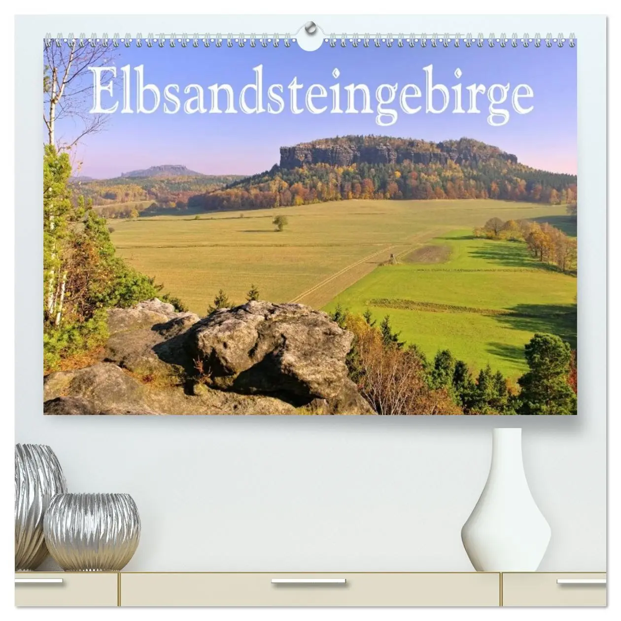 Cover: 9783516136579 | Elbsandsteingebirge (hochwertiger Premium Wandkalender 2026 DIN A2...