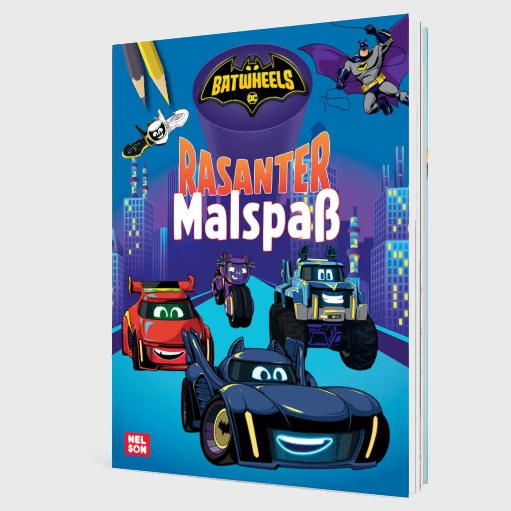 Bild: 9783845126579 | DC Batwheels: Rasanter Malspaß | Taschenbuch | DC Universum | 64 S.