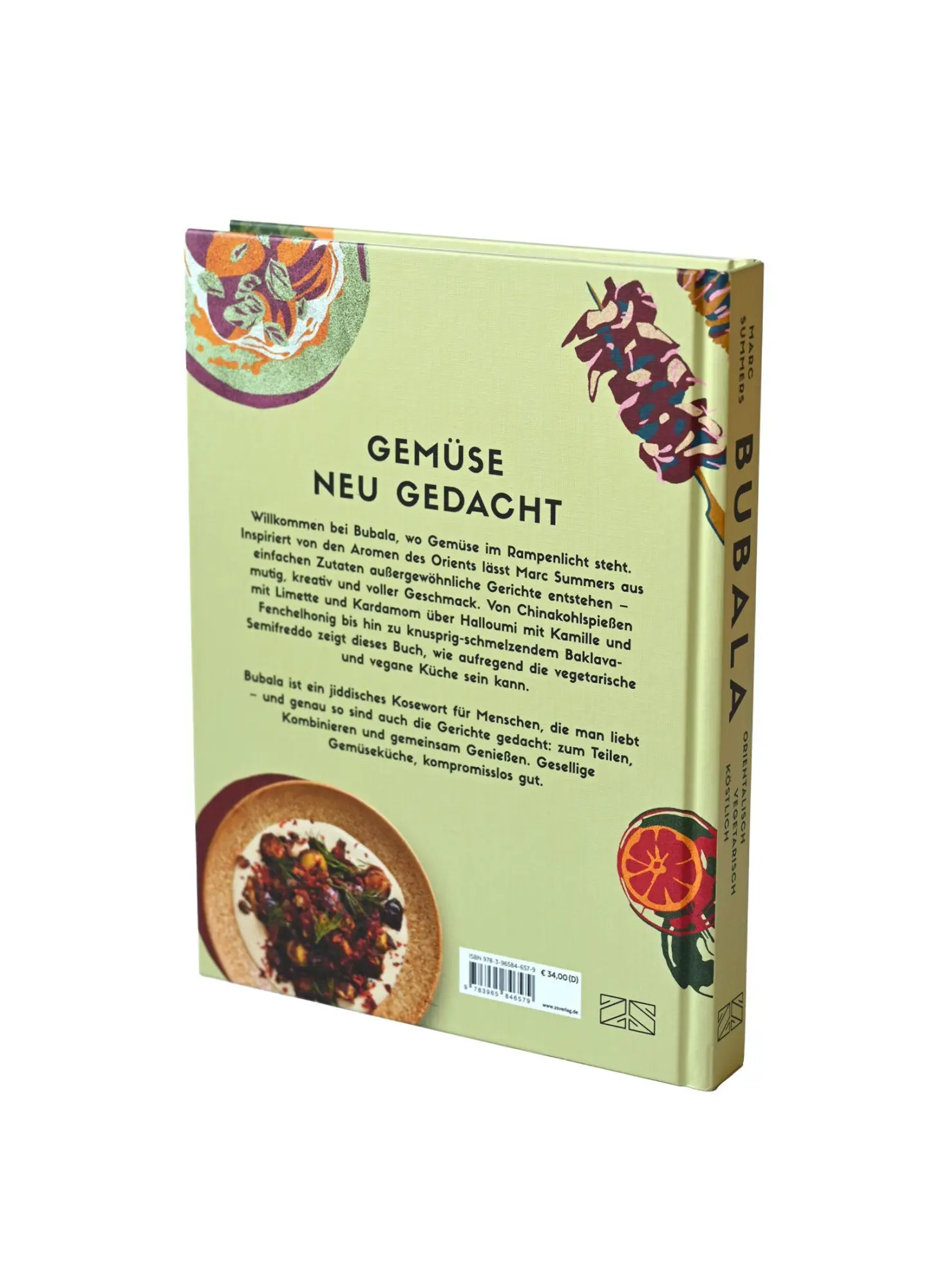 Bild: 9783965846579 | Bubala | Orientalisch - Vegetarisch - Köstlich | Marc Summers | Buch