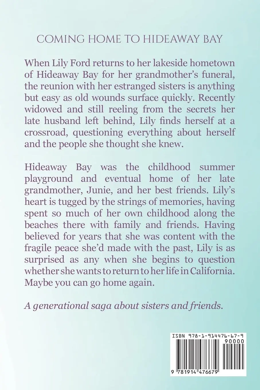 Rückseite: 9781914476679 | Coming Home to Hideaway Bay (Hideaway Bay Book 1)Large Print | Brouder