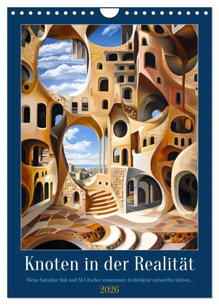 Cover: 9783457276679 | Knoten in der Realität (Wandkalender 2026 DIN A4 hoch), CALVENDO...