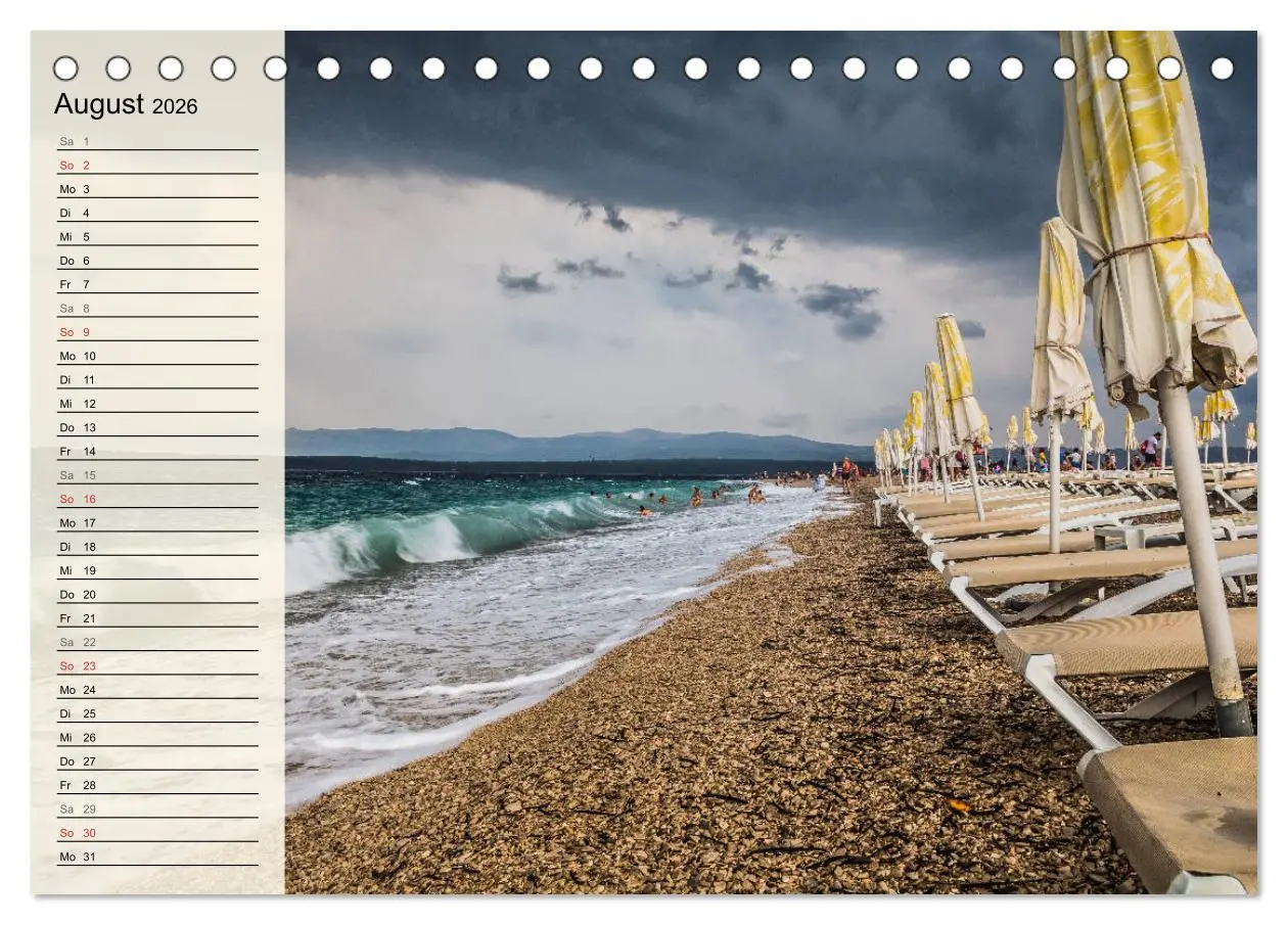 Bild: 9783457896679 | Dalmatien - Sonne, Strand und mehr (Tischkalender 2026 DIN A5...