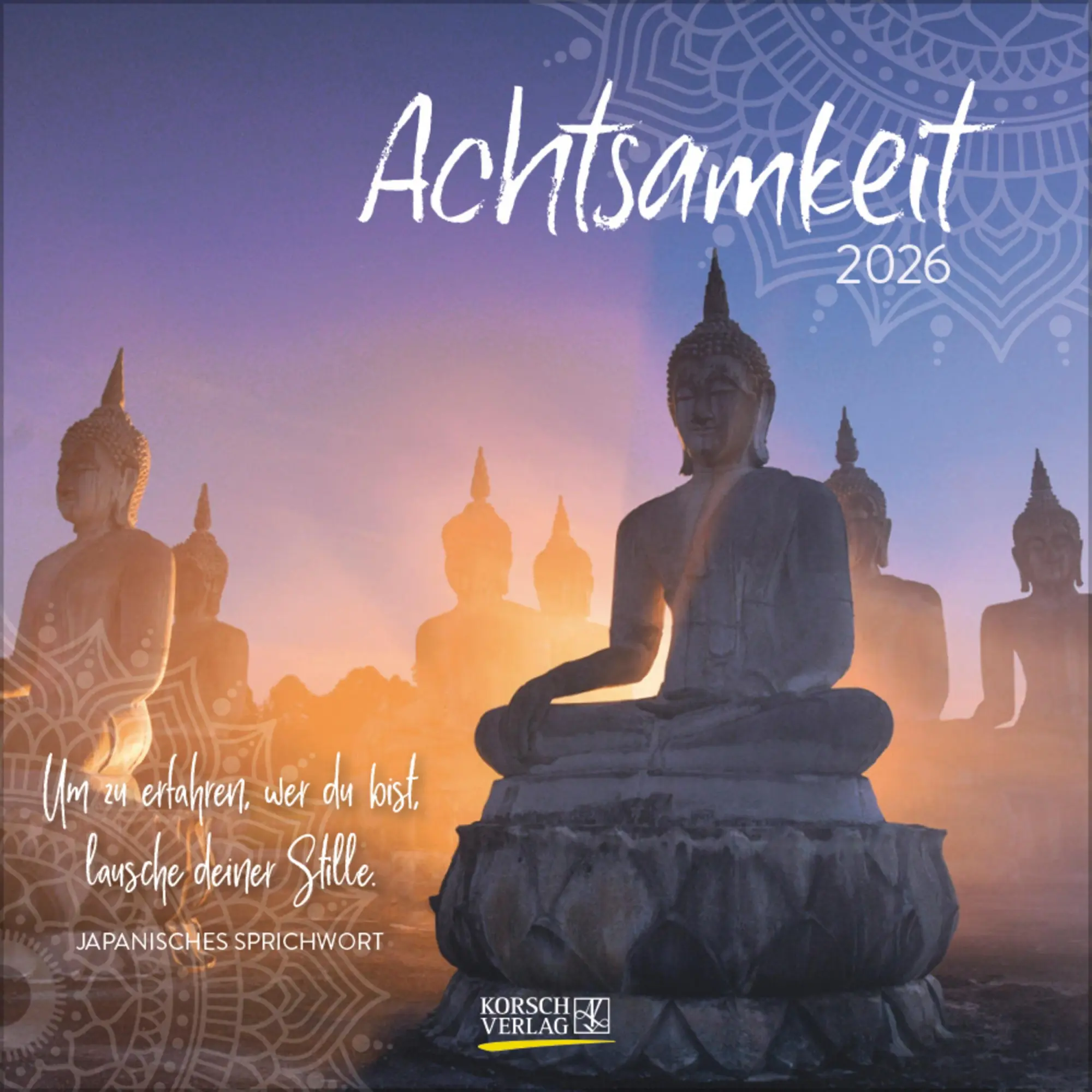 Cover: 9783731886679 | Achtsamkeit 2026 | Verlag Korsch | Kalender | 13 S. | Deutsch | 2026