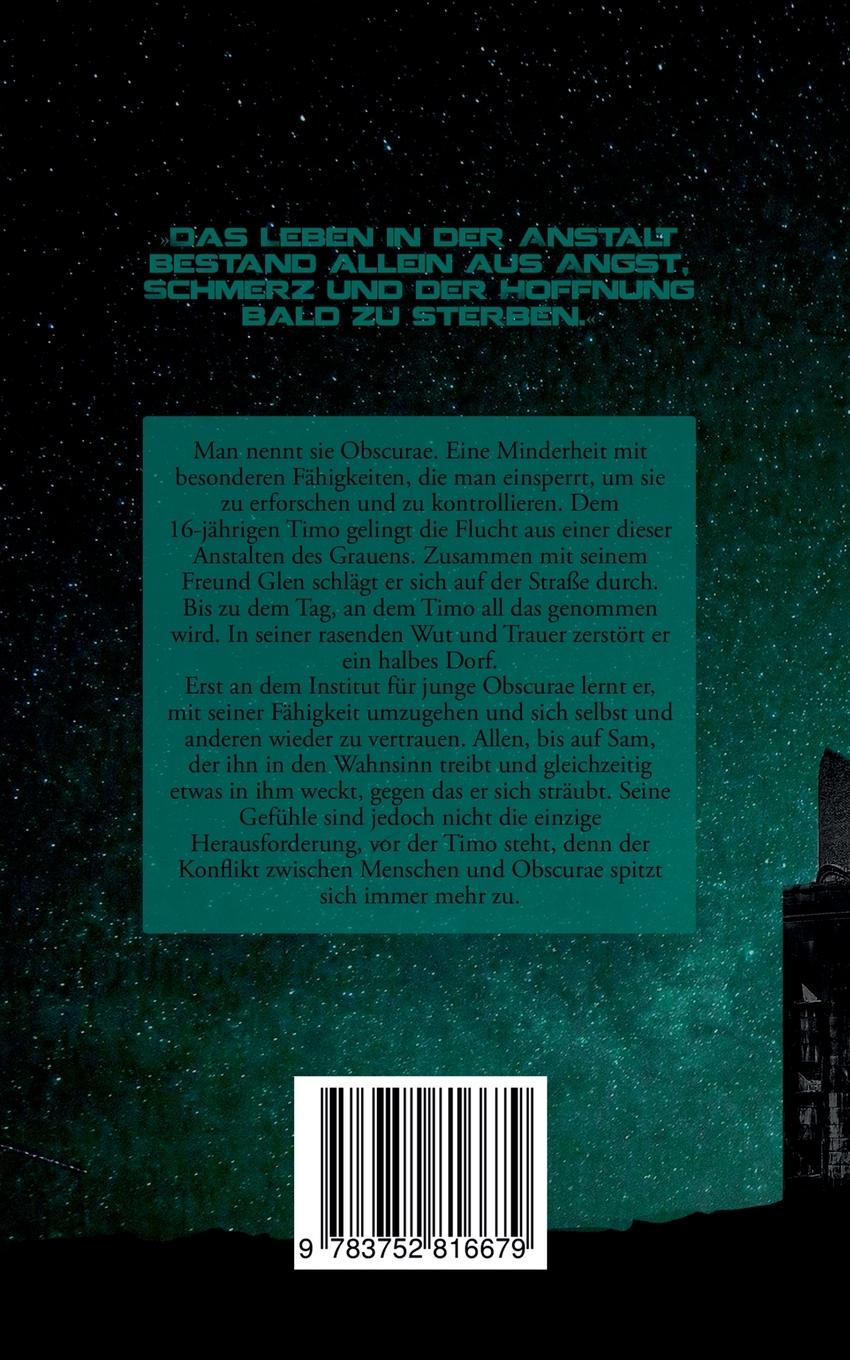 Rückseite: 9783752816679 | Obscurae | Der Anfang | Matti Laaksonen | Taschenbuch | 384 S. | 2020