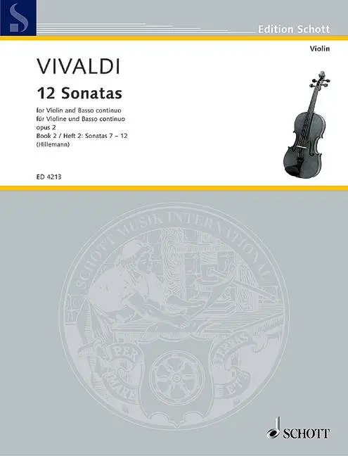 Cover: 9783795796679 | Twelve Sonatas Op.2 - Volume 2 | Antonio Vivaldi | Buch | Deutsch