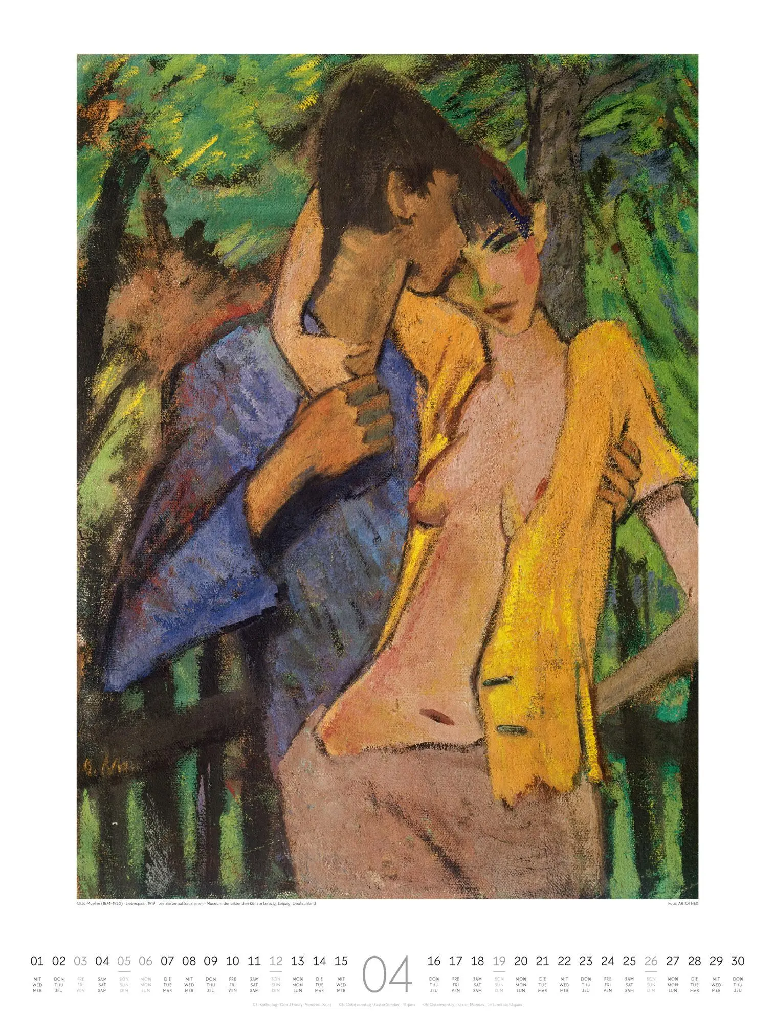 Bild: 9783838426679 | Expressionismus Kalender 2026 | Ackermann Kunstverlag GmbH | Kalender