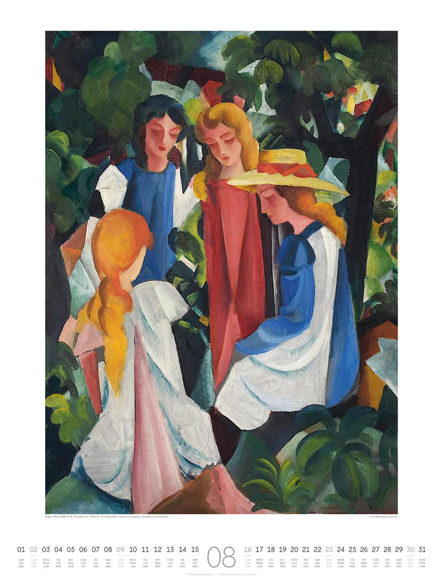 Bild: 9783838426679 | Expressionismus Kalender 2026 | Ackermann Kunstverlag GmbH | Kalender
