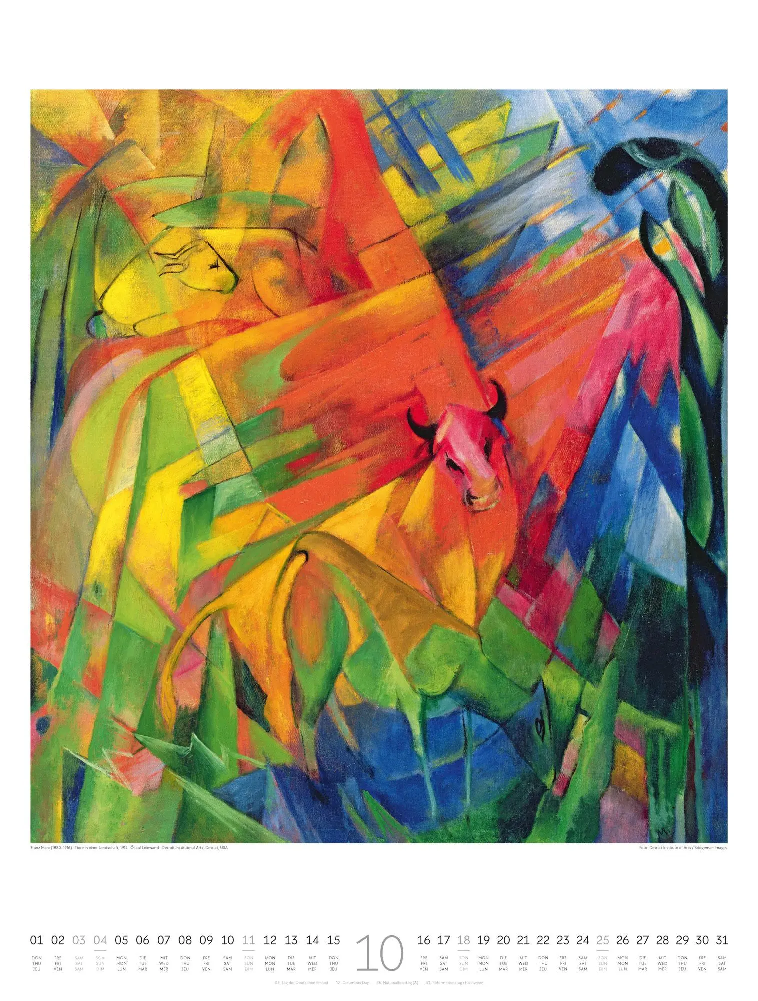 Bild: 9783838426679 | Expressionismus Kalender 2026 | Ackermann Kunstverlag GmbH | Kalender