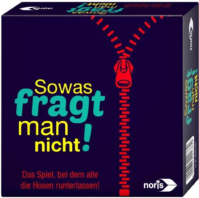 Cover: 4000826016779 | Sowas fragt man nicht! (Spiel) | Noris | Spiel | In Spielebox | 2018