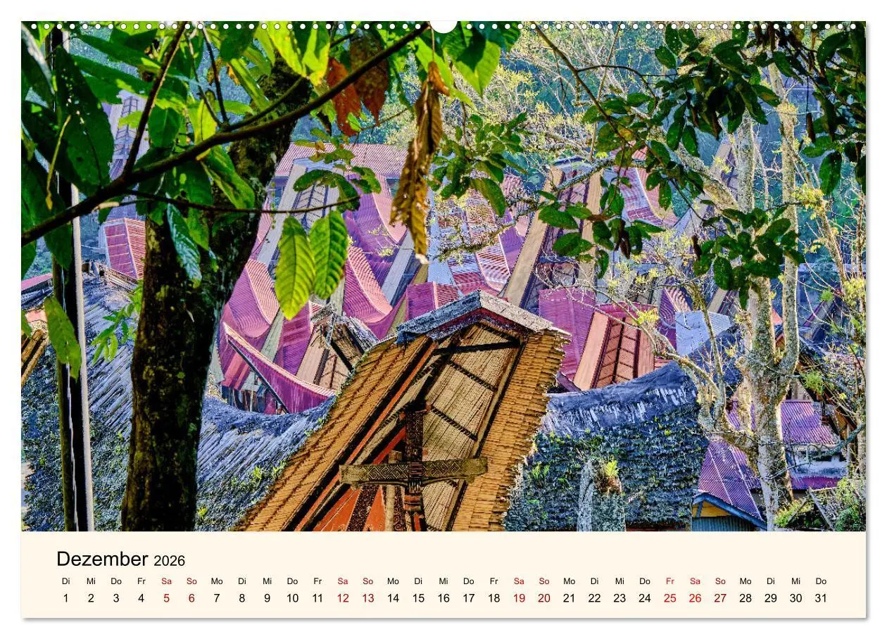 Bild: 9783457266779 | Sulawesi Im Reich der Torajas (Wandkalender 2026 DIN A2 quer),...