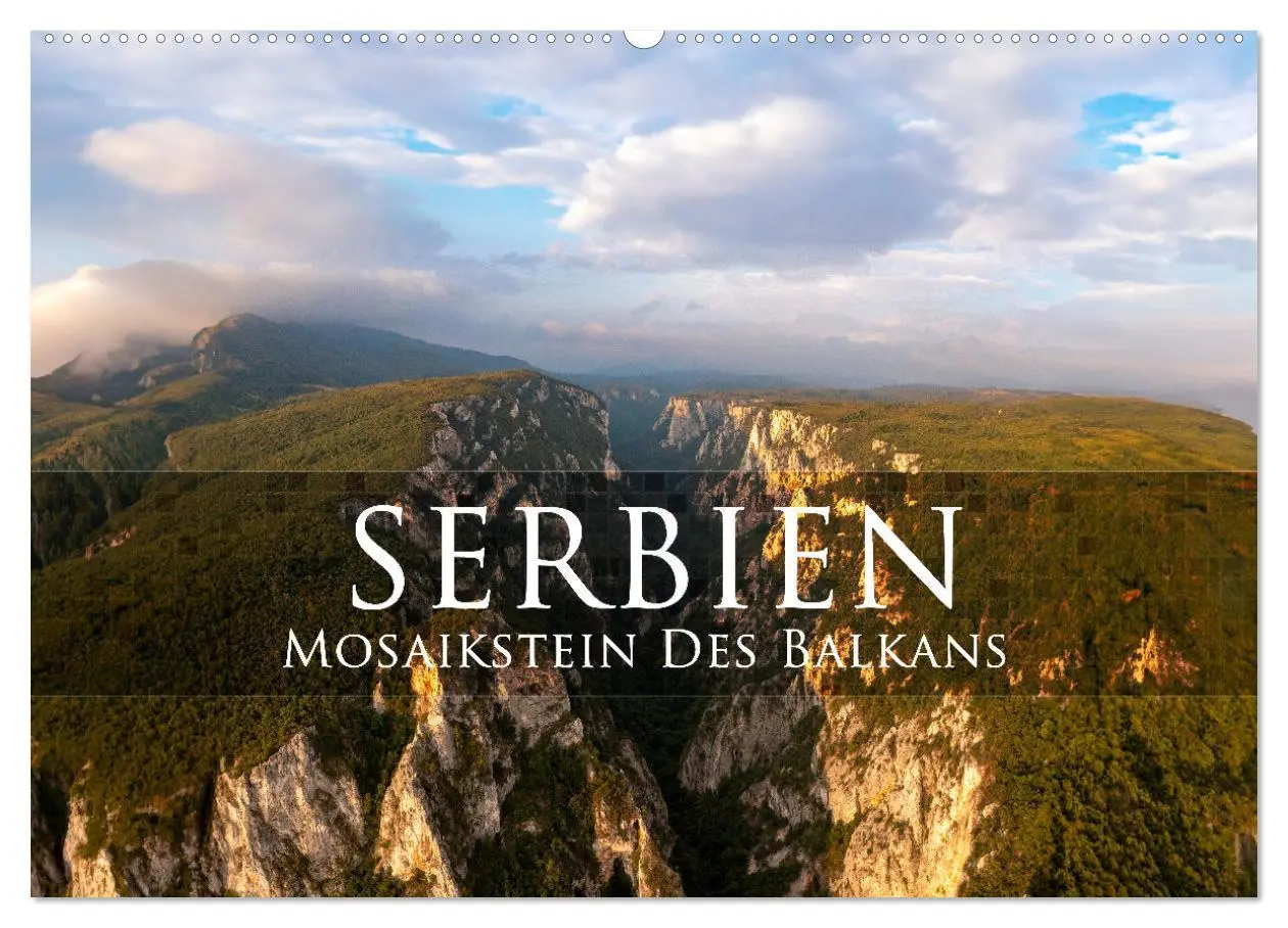 Cover: 9783457406779 | Serbien - Mosaikstein des Balkans (Wandkalender 2026 DIN A2 quer),...