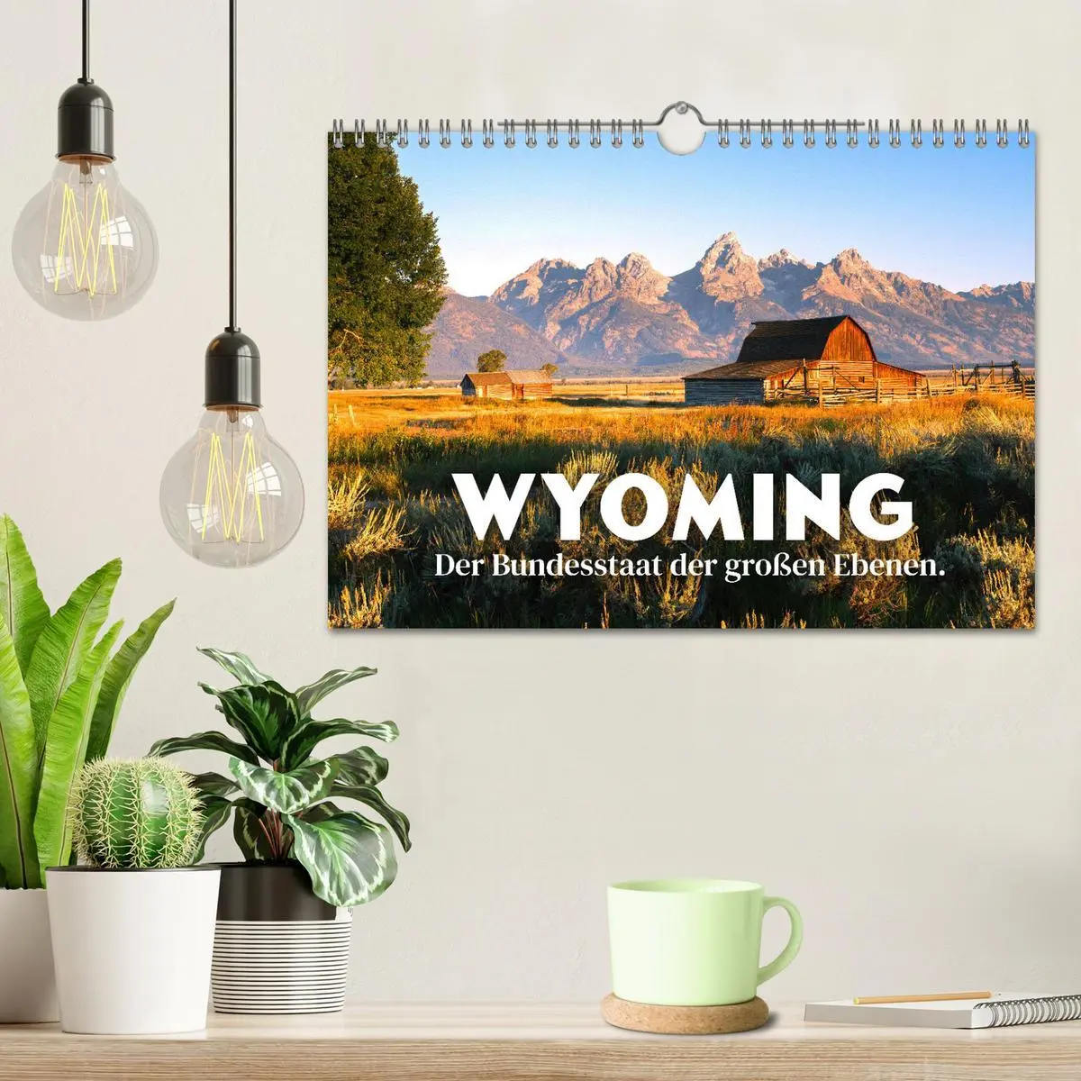 Bild: 9783457576779 | Wyoming - Der Bundesstaat der großen Ebenen. (Wandkalender 2026 DIN...