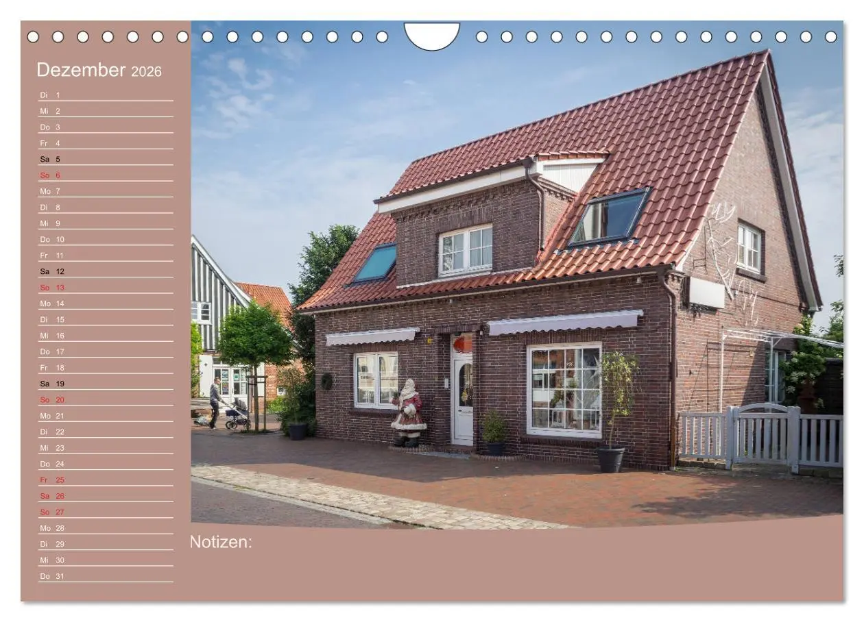 Bild: 9783457886779 | Hooksiel im Friesland (Wandkalender 2026 DIN A4 quer), CALVENDO...