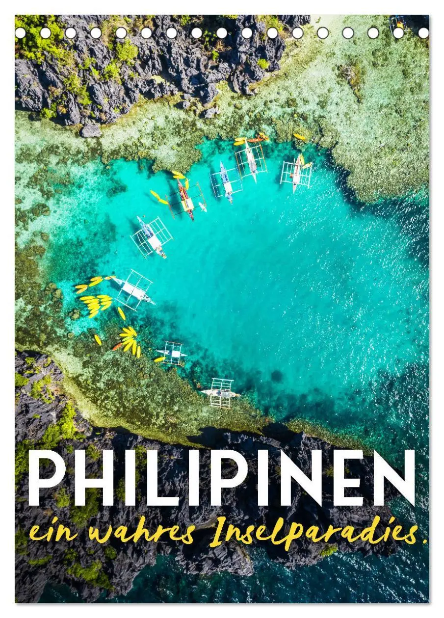 Cover: 9783516356779 | Philippinen - Ein wahres Inselparadies. (Tischkalender 2026 DIN A5...