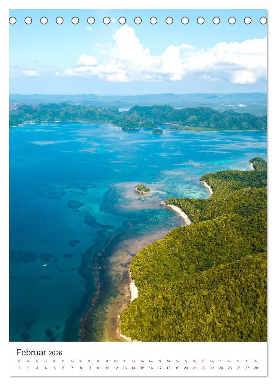Bild: 9783516356779 | Philippinen - Ein wahres Inselparadies. (Tischkalender 2026 DIN A5...