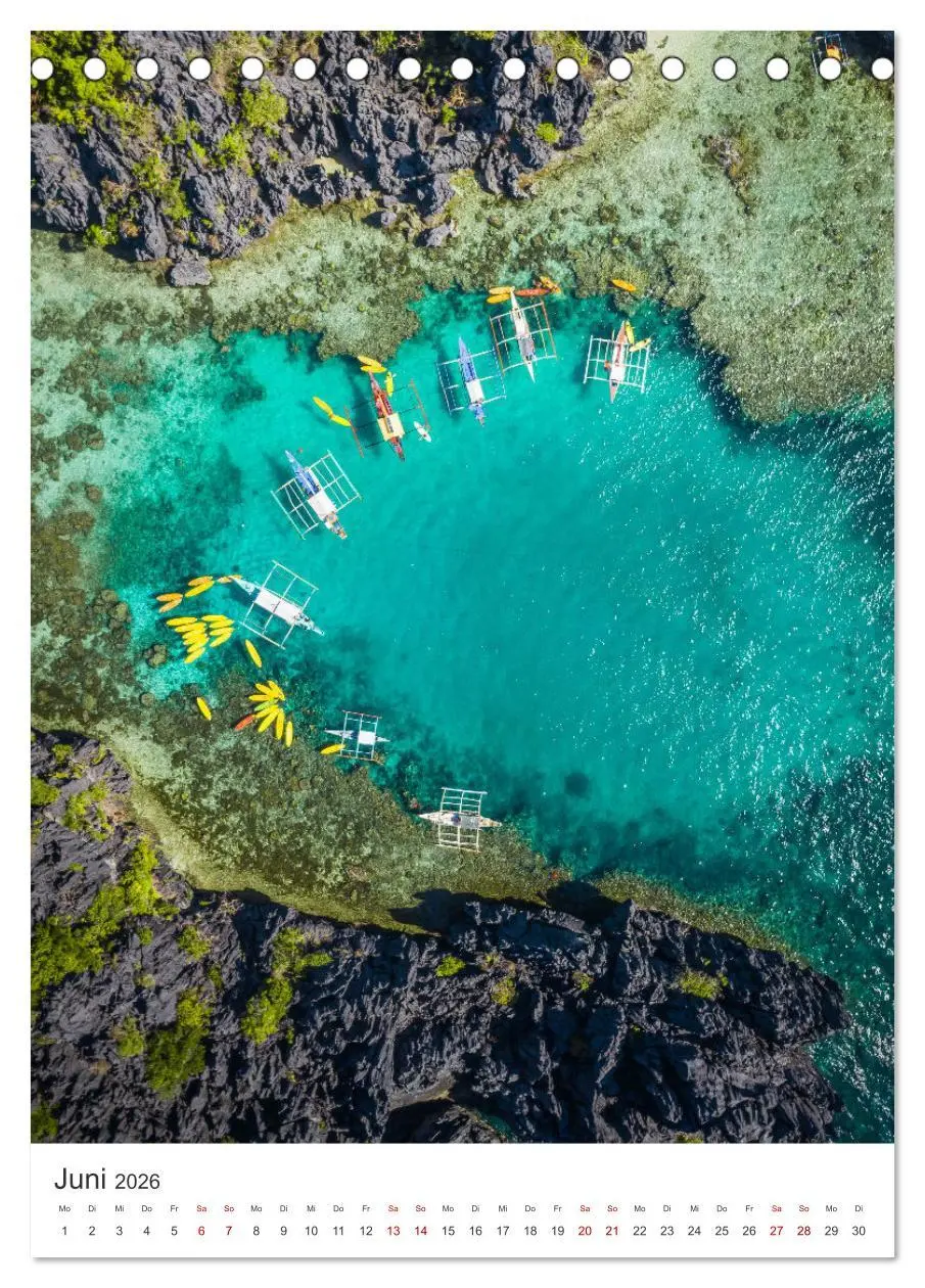 Bild: 9783516356779 | Philippinen - Ein wahres Inselparadies. (Tischkalender 2026 DIN A5...