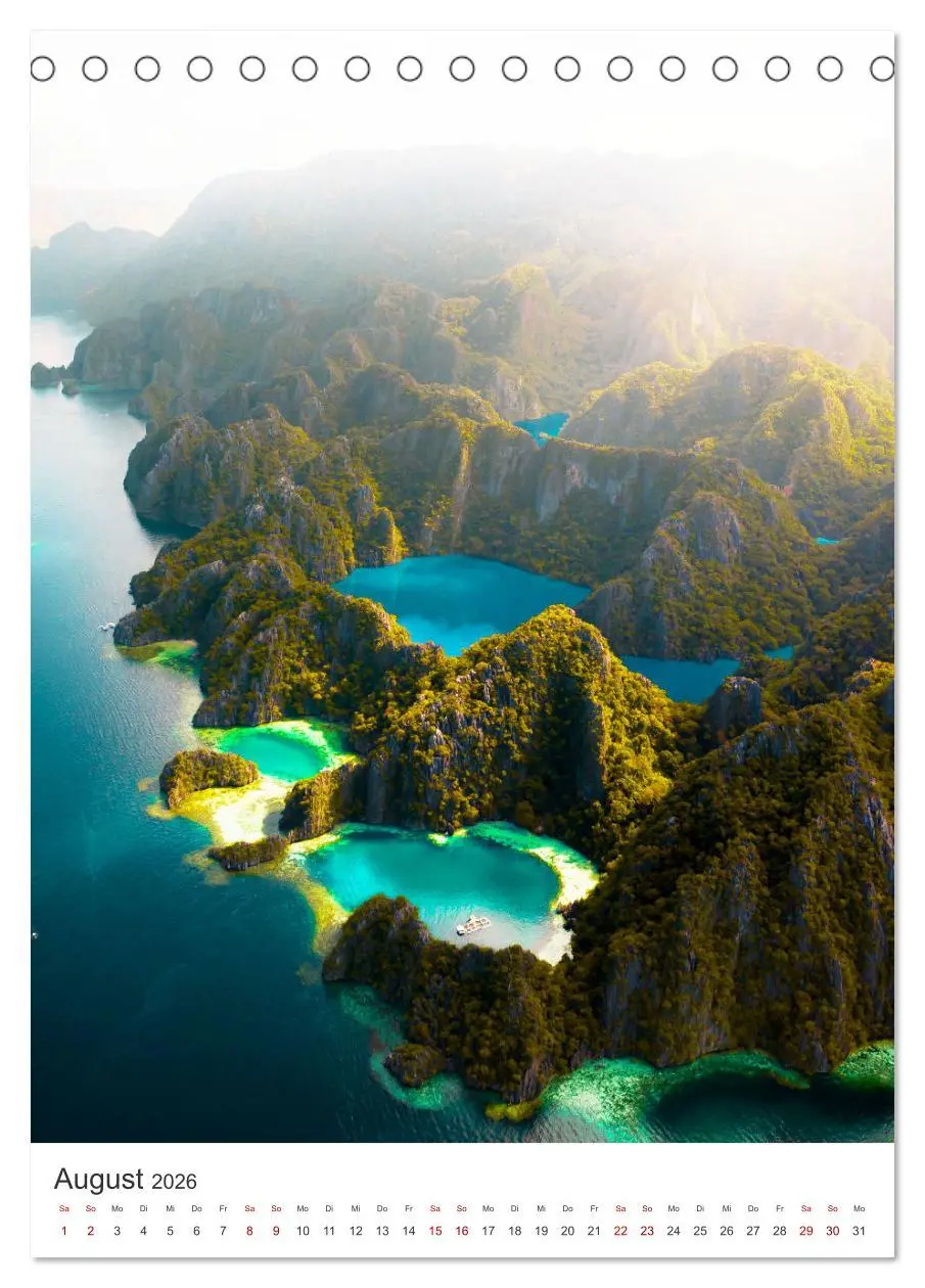 Bild: 9783516356779 | Philippinen - Ein wahres Inselparadies. (Tischkalender 2026 DIN A5...