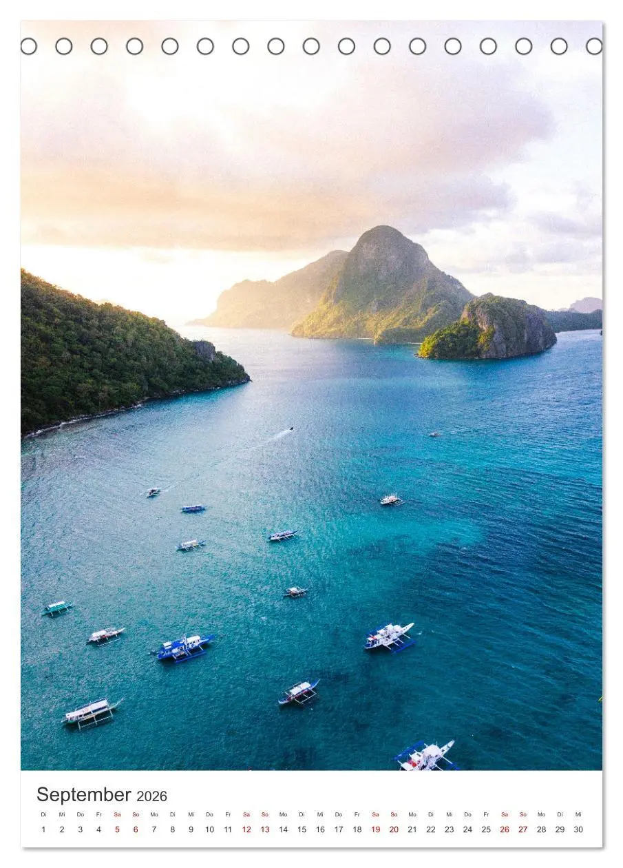 Bild: 9783516356779 | Philippinen - Ein wahres Inselparadies. (Tischkalender 2026 DIN A5...