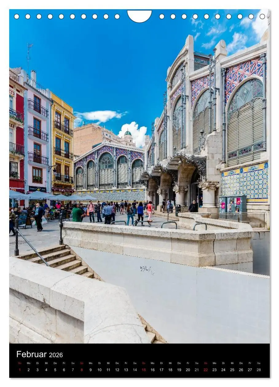 Bild: 9783516426779 | Valencia entdecken (Wandkalender 2026 DIN A4 hoch), CALVENDO...
