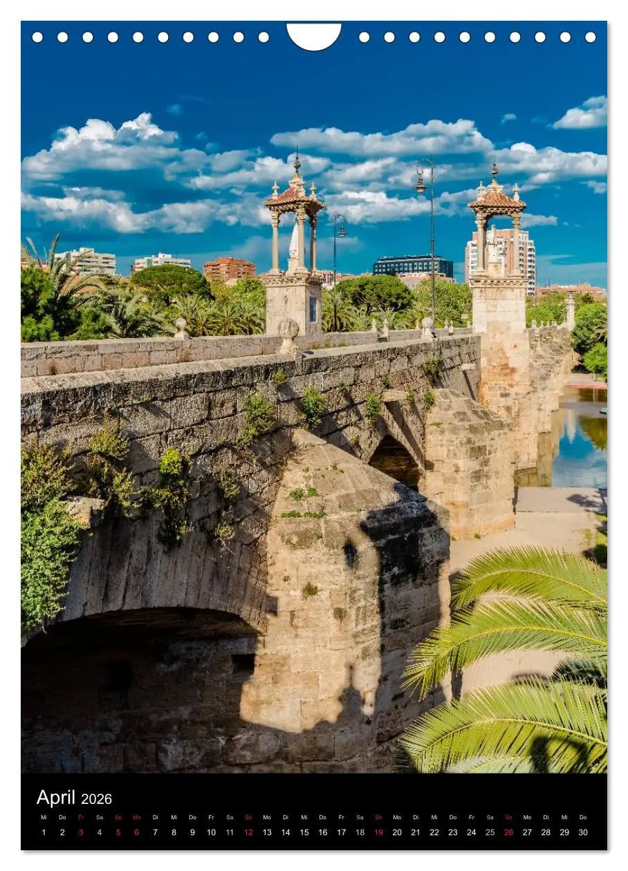 Bild: 9783516426779 | Valencia entdecken (Wandkalender 2026 DIN A4 hoch), CALVENDO...