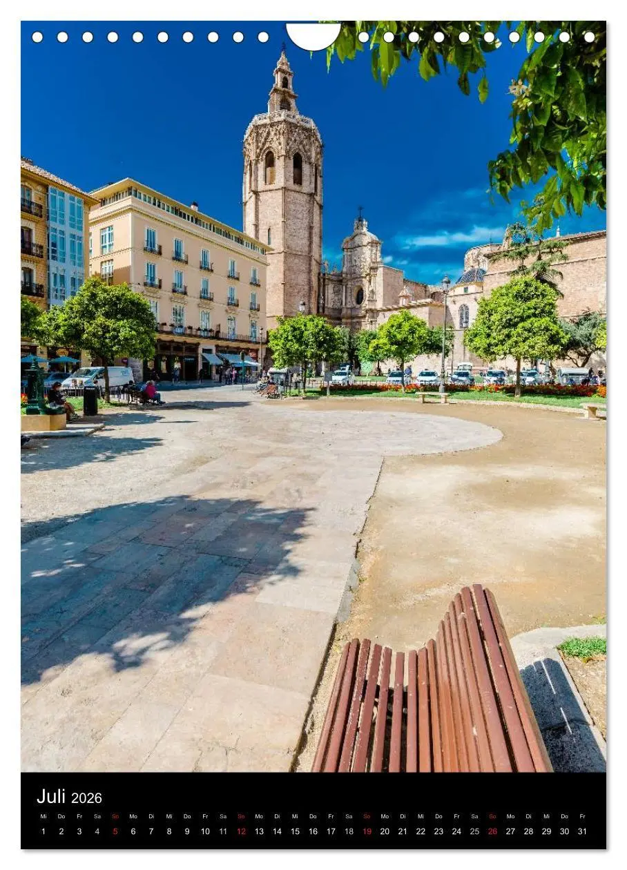 Bild: 9783516426779 | Valencia entdecken (Wandkalender 2026 DIN A4 hoch), CALVENDO...