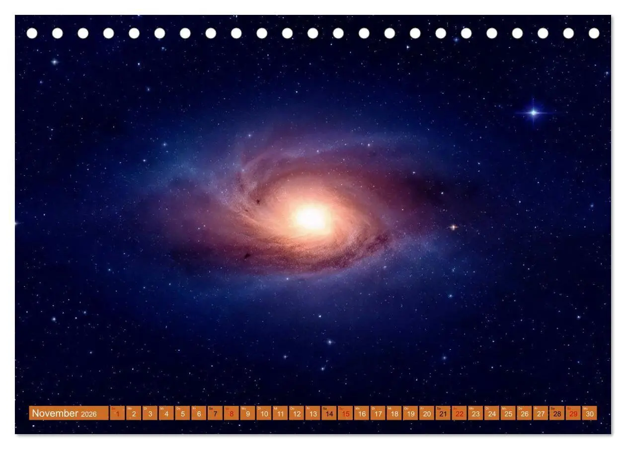 Bild: 9783516736779 | Gammablitze im Universum (Tischkalender 2026 DIN A5 quer), CALVENDO...