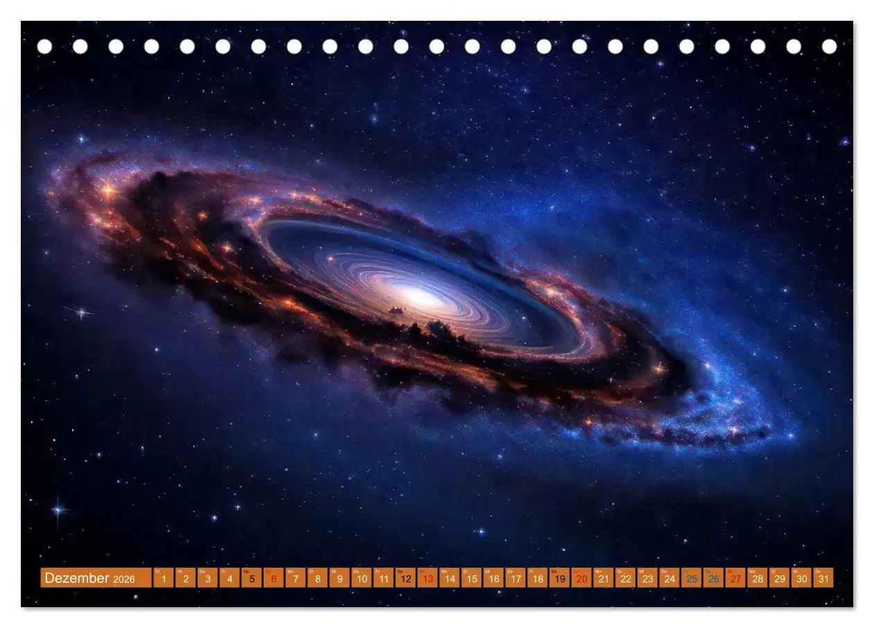 Bild: 9783516736779 | Gammablitze im Universum (Tischkalender 2026 DIN A5 quer), CALVENDO...