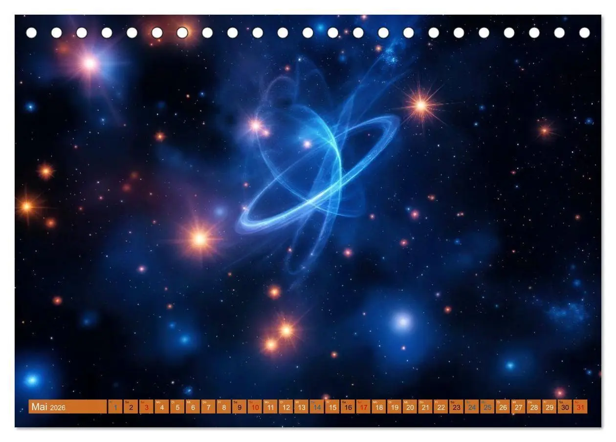 Bild: 9783516736779 | Gammablitze im Universum (Tischkalender 2026 DIN A5 quer), CALVENDO...