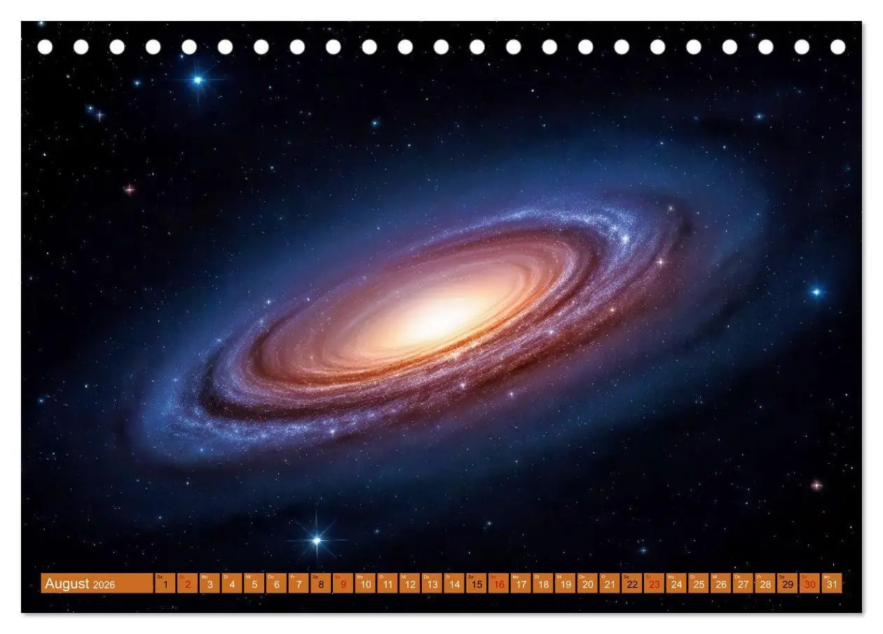 Bild: 9783516736779 | Gammablitze im Universum (Tischkalender 2026 DIN A5 quer), CALVENDO...