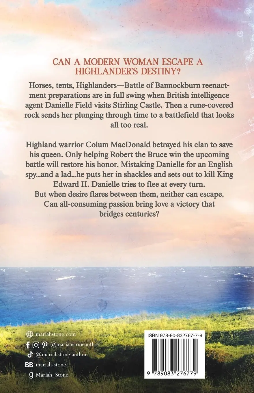 Rückseite: 9789083276779 | Highlander's Destiny | A Scottish historical time travel romance